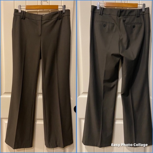 LOFT Pants - Ann Taylor Loft Brown Marisa Fit Trouser Pants - 6